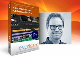 Videomontage met Adobe Premiere Pro online cursus videoproductie van everlearn