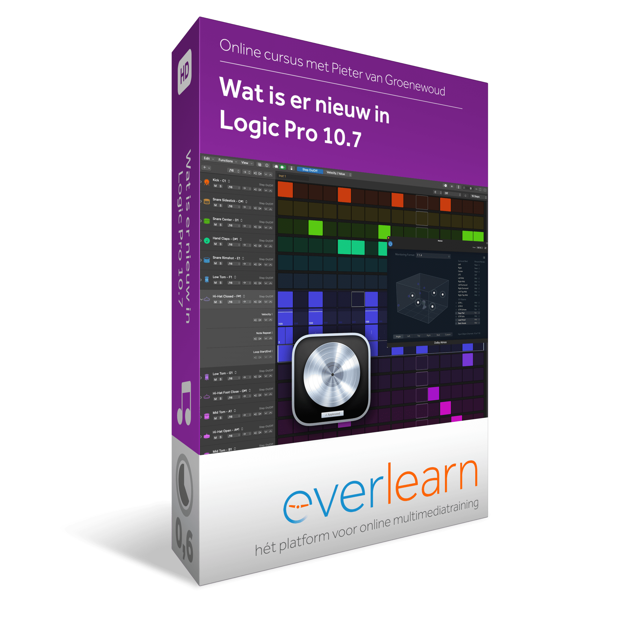 Nieuw in Logic Pro 10.7 | online cursus over Logic Pro van everlearn